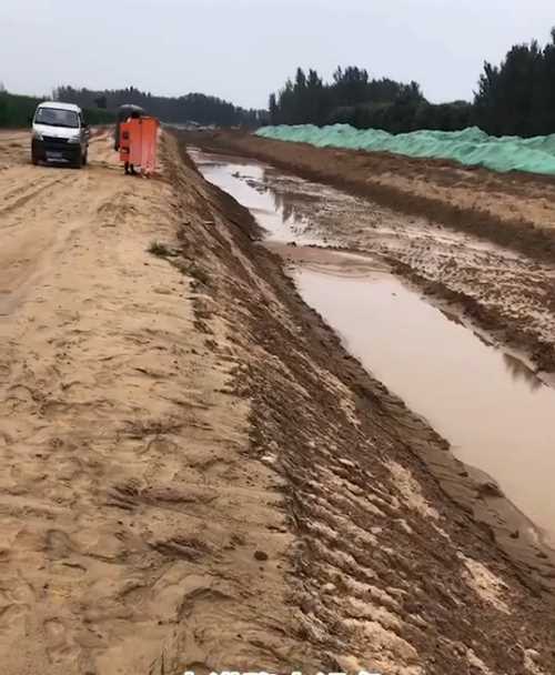 青岛崂山区河道降水